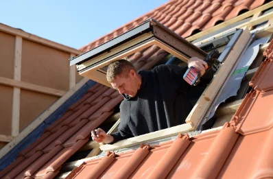Pose de fenêtres de toit Velux à Bazordan